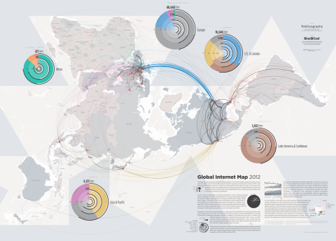 map communications global internet