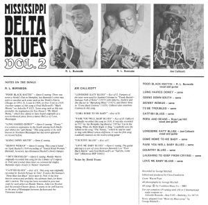 R.L. Burnside Delta Blues 1969